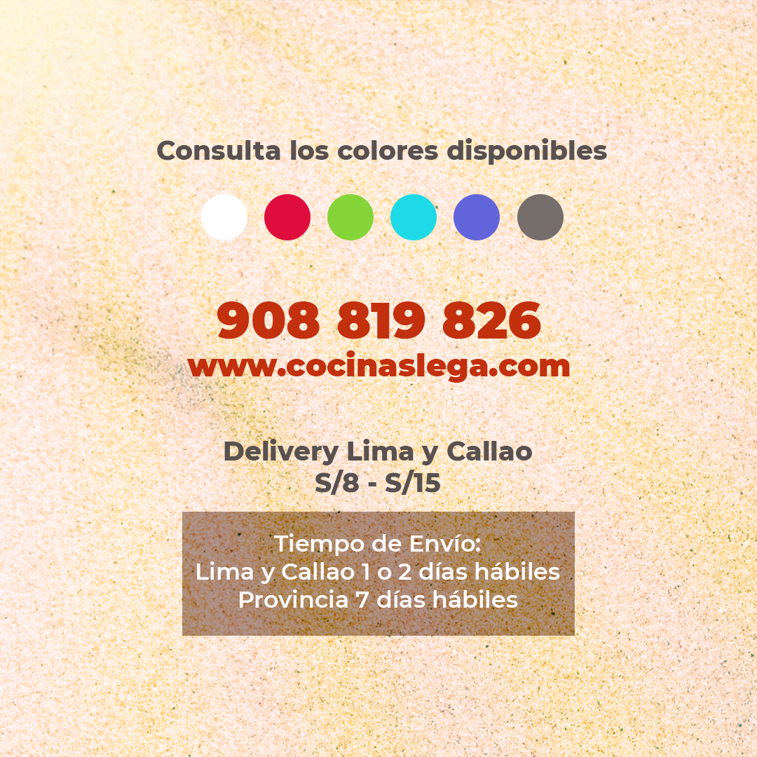 Cocina 3 hornillas de Acero Inoxidable