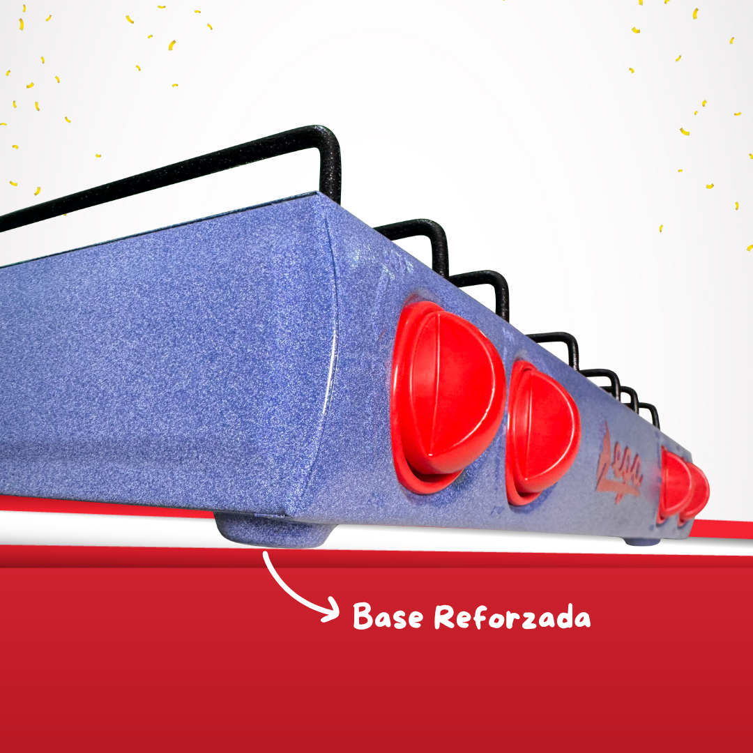 ¡𝗖𝗬𝗕𝗘𝗥 𝗝𝗨𝗟𝗜𝗢! Cocina 4 hornillas pintada