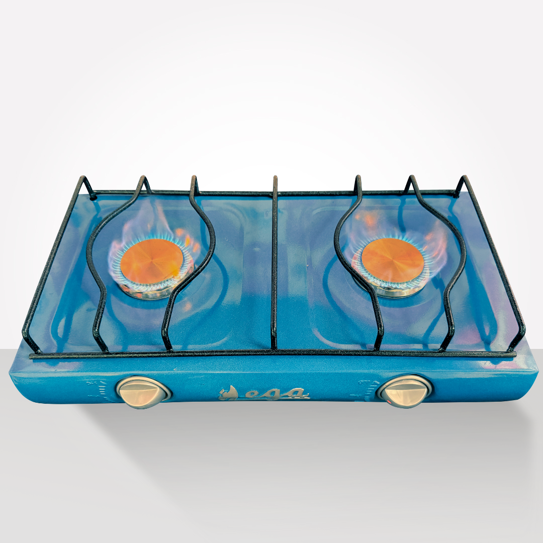 Cocina 2 Hornillas Color Azul