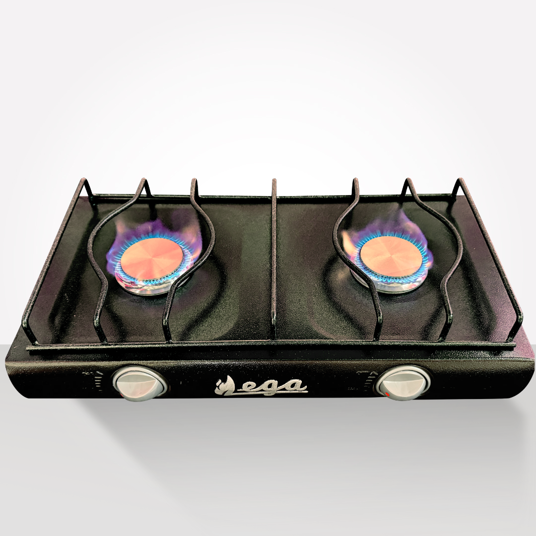 Cocina 2 Hornillas Color Negro